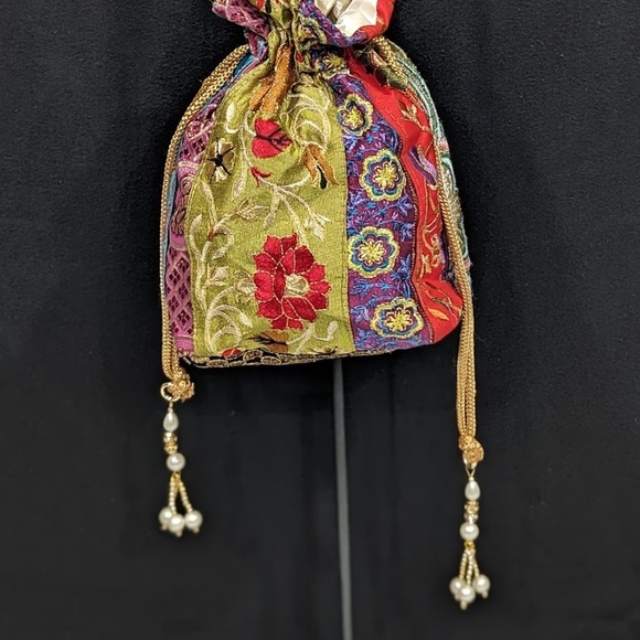 Potli Handcrafted Bag- Bohemian Sling Bag -Cross Body - Picture 3 of 6